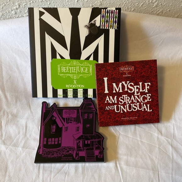 BettleJuice x Revolution Makeup Palettes